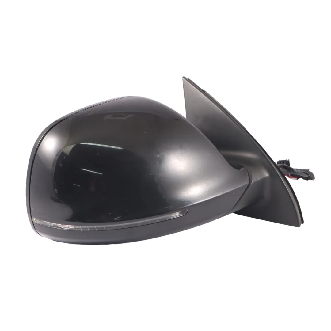 Audi Q7 4L Wing Mirror Heated Door Right O/S Outside Phantom Black - LZ9Y - SKU RHD-4L2857410S-PHB1 - Part number 4L2857410S