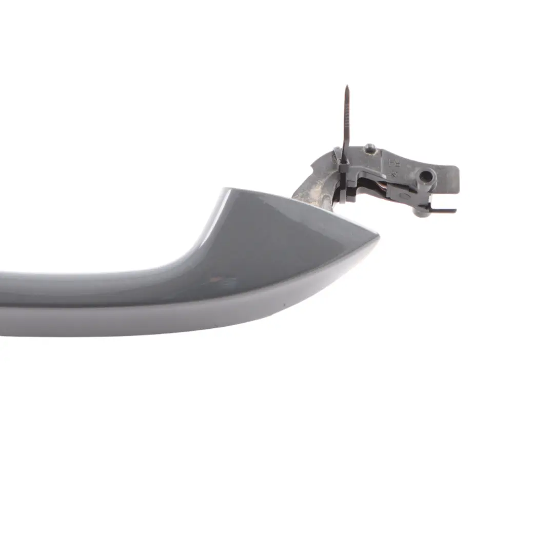 Volkswagen Golf Mk8 Door Handle Grab Front Right O/S Dolphin Grey C7Q - SKU RHD-5H2837206F-DOG - Part number 5H2837206F