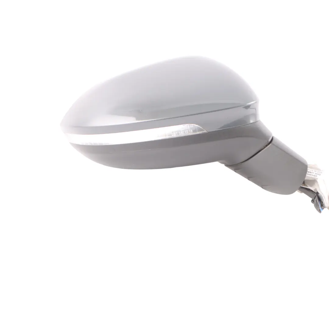 Volkswagen Golf CD1 Outside Mirror Wing Right O/S Door Dolphin Grey C7Q - SKU RHD-5H2857508S-DOG - Part number 5H2857508S-DOG