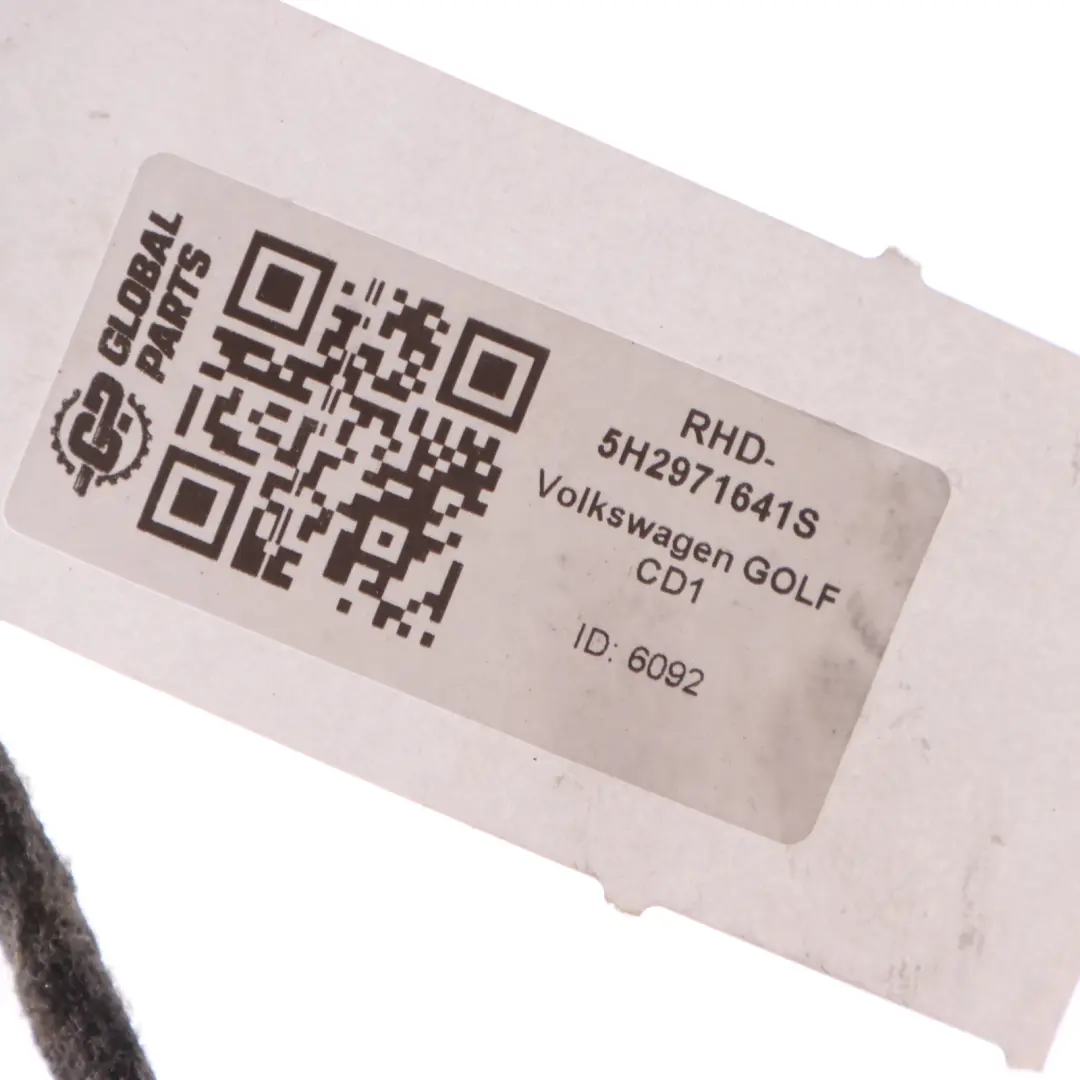 Centre Console Wiring Harness Cable Loom to Volkswagen Golf 8 CD1 with Part number 5H2971641S Volkswagen Golf 8 CD1 Centre Console Wiring Harness Cable Loom - SKU RHD-5H2971641S - Part number 5H2971641S