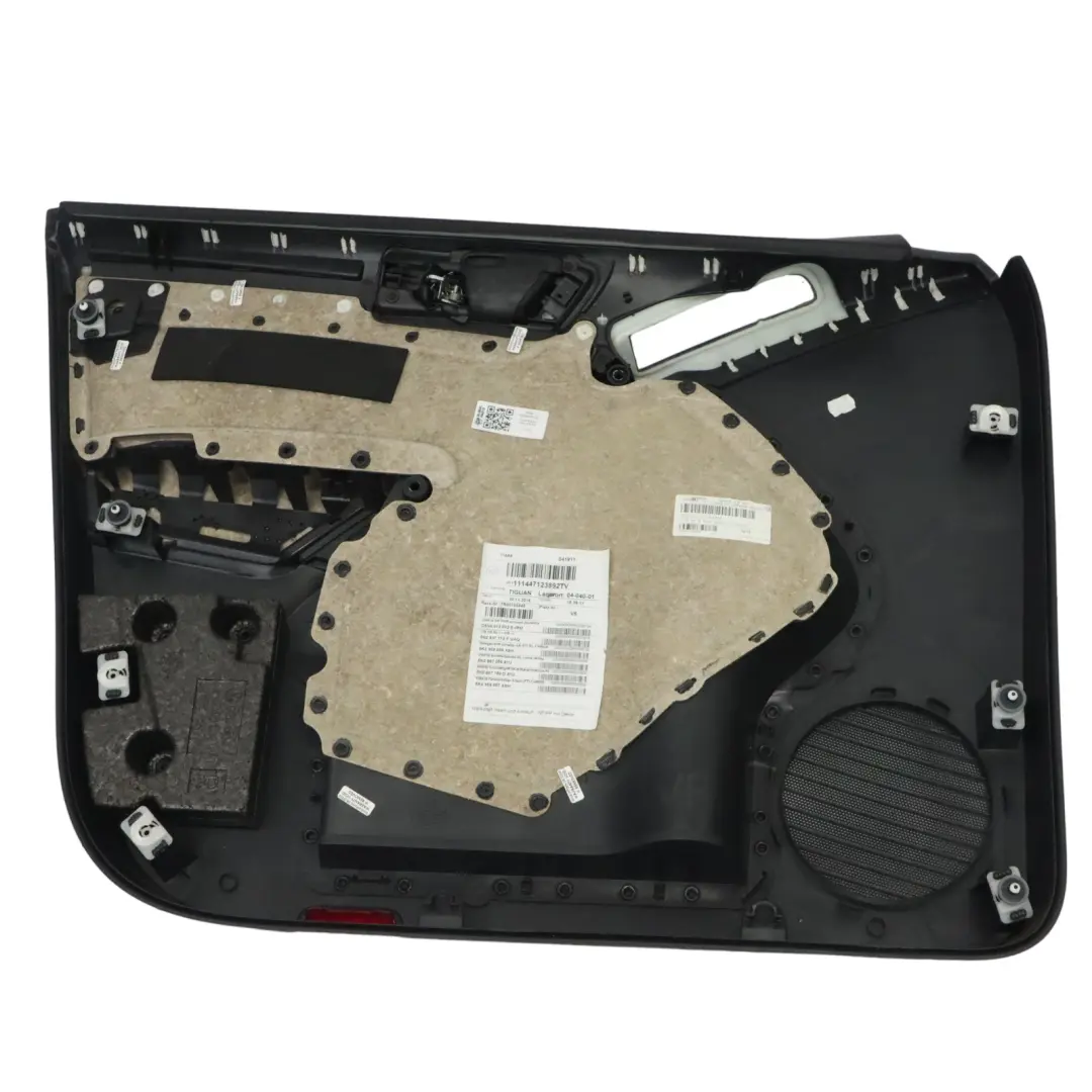 Door Card Front Right O/S Trim Panel Leather 5N0867012E to Volkswagen Tiguan 5N with Part number RHD-5N0867012E Volkswagen Tiguan 5N Door Card Front Right O/S Trim Panel Leather 5N0867012E - SKU RHD-5N0867012E - Part number RHD-5N0867012E