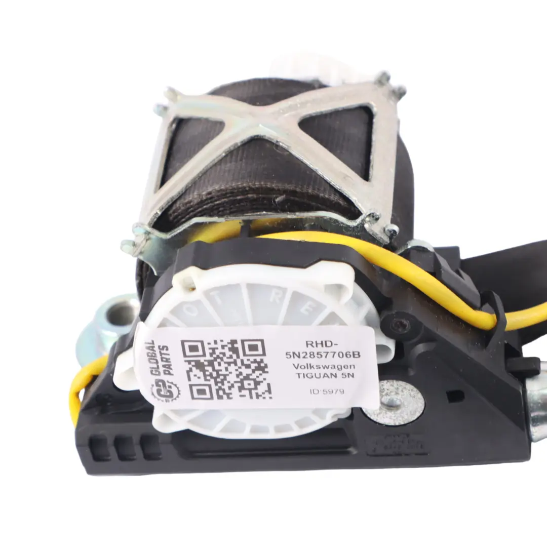 Volkswagen Tiguan 5N Seat Belt Buckle Lock Front Left N/S 5N2857706B - SKU RHD-5N2857706B - Part number RHD-5N2857706B