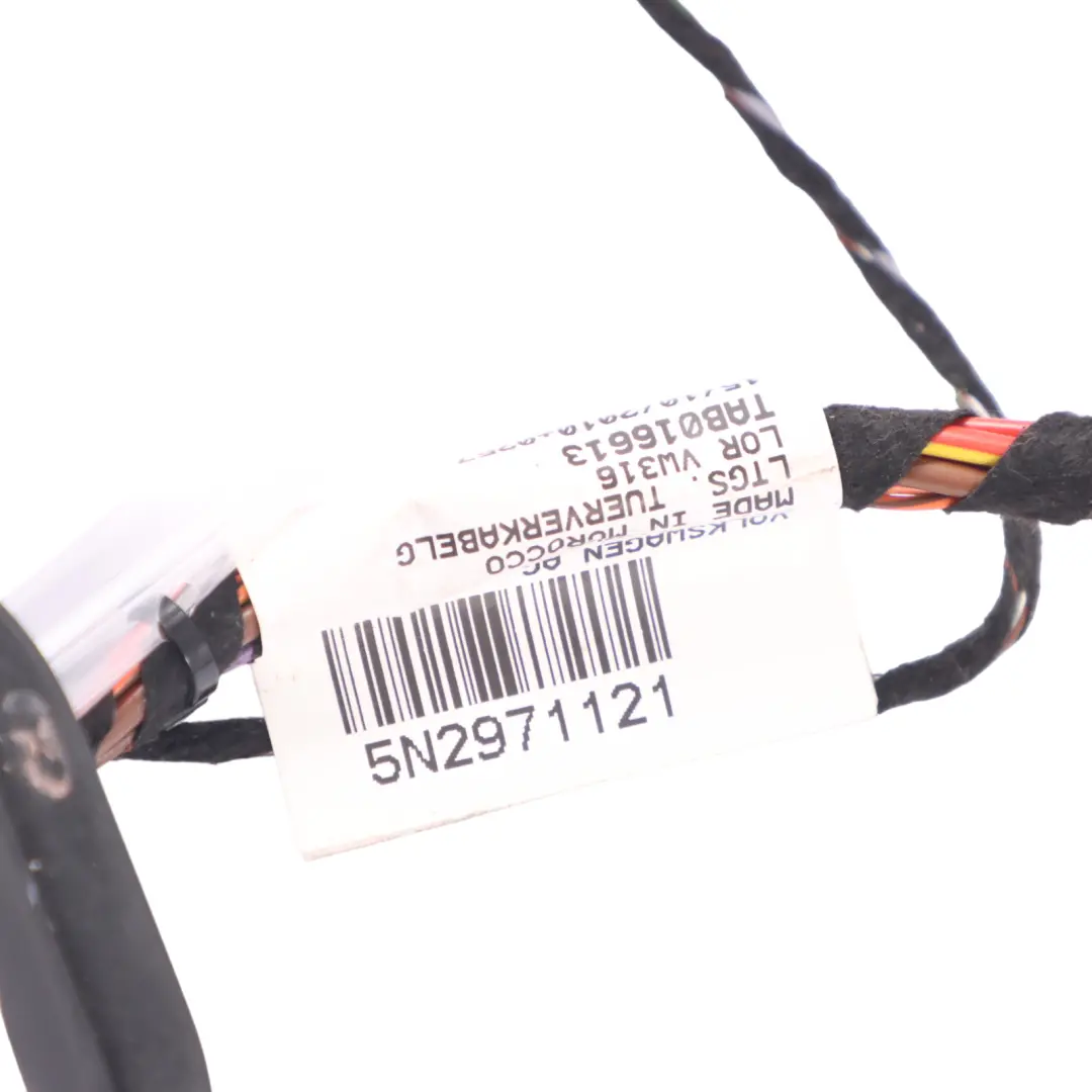 Door Wiring Harness Cable Loom Front Left N/S to Volkswagen Tiguan 5N with Part number 5N2971121 Volkswagen Tiguan 5N Door Wiring Harness Cable Loom Front Left N/S - SKU RHD-5N2971121 - Part number 5N2971121