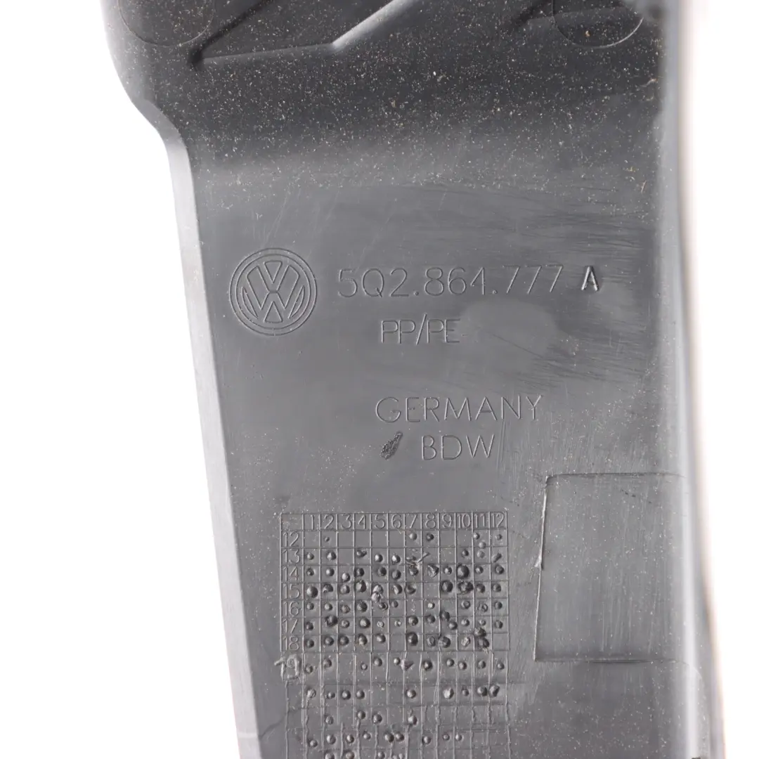 Driver Foot Rest Mount Cover Panel to Volkswagen Golf CD1 with Part number 5Q2864777A Volkswagen Golf CD1 Driver Foot Rest Mount Cover Panel - SKU RHD-5Q2864777A - Part number 5Q2864777A