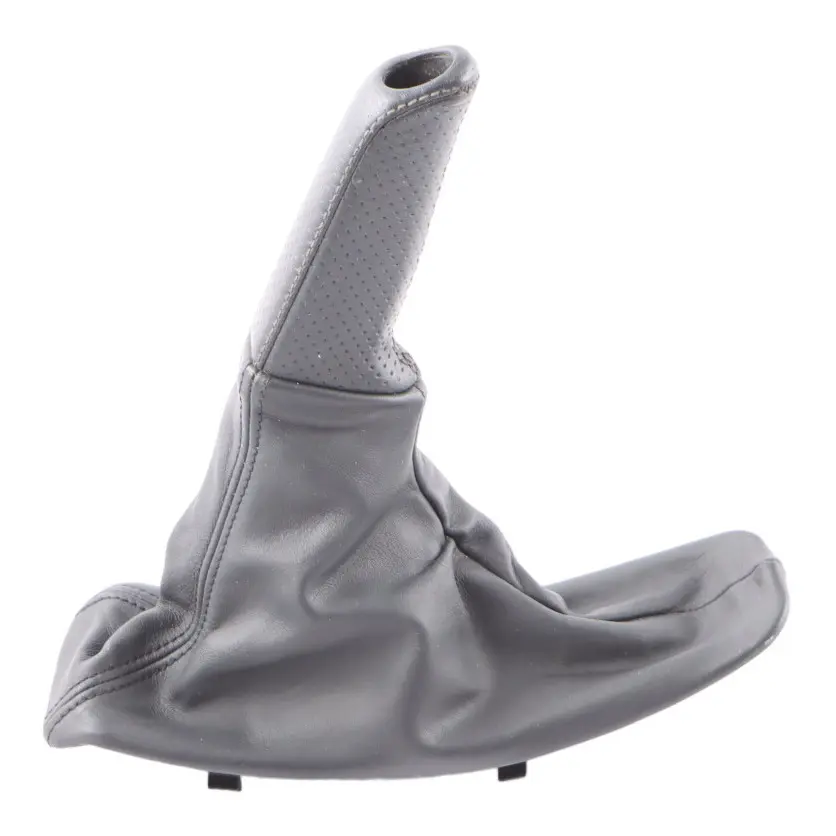 Lever Cover BMW E90 E91 E92 E93 Handbrake Trim Black Leather to with Part number 7155625 Lever Cover BMW E90 E91 E92 E93 Handbrake Trim Black Leather - SKU RHD-7155625-3 - Part number 7155625