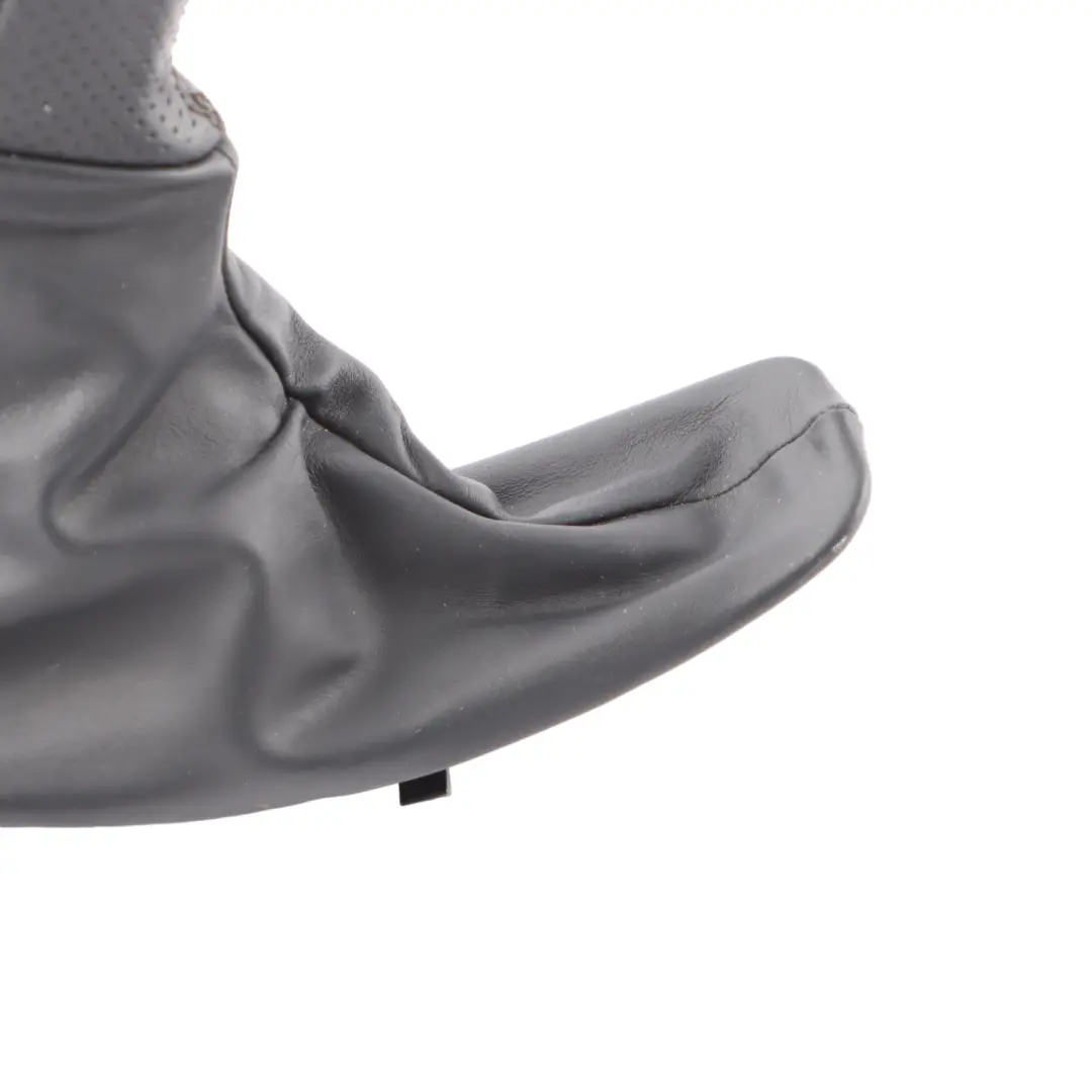 Lever Cover BMW E90 E91 E92 E93 Handbrake Trim Black Leather to with Part number 7155625 Lever Cover BMW E90 E91 E92 E93 Handbrake Trim Black Leather - SKU RHD-7155625-3 - Part number 7155625