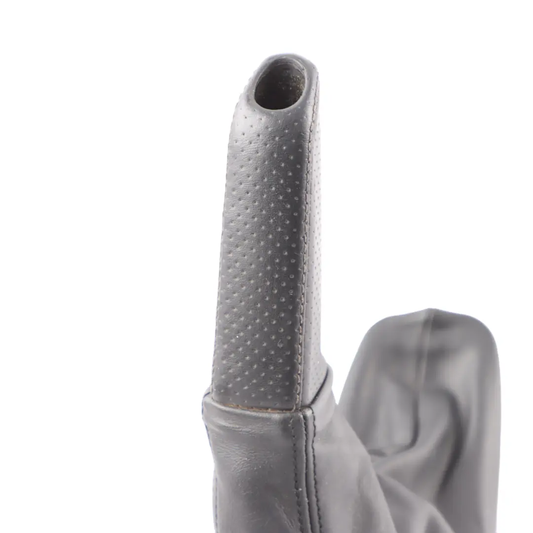  Lever Cover BMW E90 E91 E92 E93 Handbrake Trim Black Leather - SKU RHD-7155625-3 - Part number 7155625