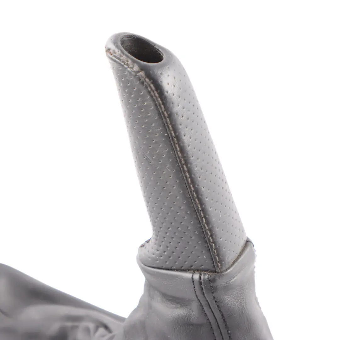  Lever Cover BMW E90 E91 E92 E93 Handbrake Trim Black Leather - SKU RHD-7155625-3 - Part number 7155625