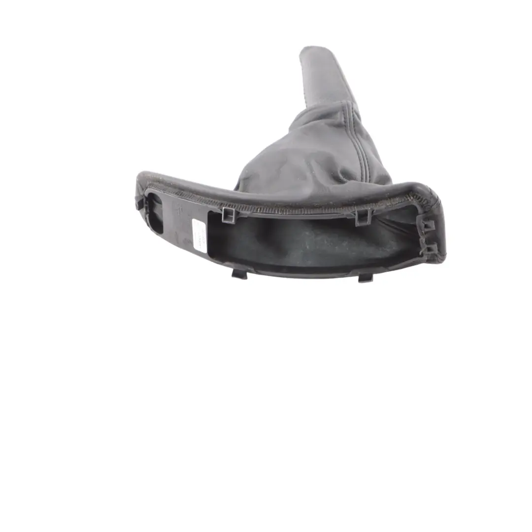 Lever Cover BMW E90 E91 E92 E93 Handbrake Trim Black Leather - SKU RHD-7155625-3 - Part number 7155625