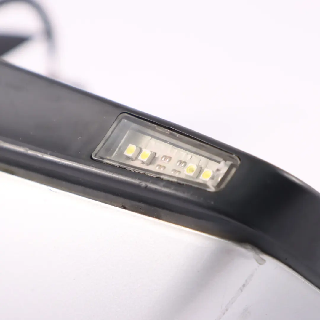 BMW E60 E61 LCI Heated Right Wing Mirror Memory O/S Titan Silver Metallic - 354 - SKU RHD-7189582-TS - Part number 7189582