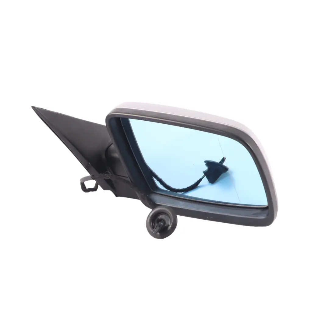 Heated Right Wing Mirror Memory O/S Titan Silver Metallic - 354 to BMW E60 E61 LCI with Part number 7189582 BMW E60 E61 LCI Heated Right Wing Mirror Memory O/S Titan Silver Metallic - 354 - SKU RHD-7189582-TS - Part number 7189582