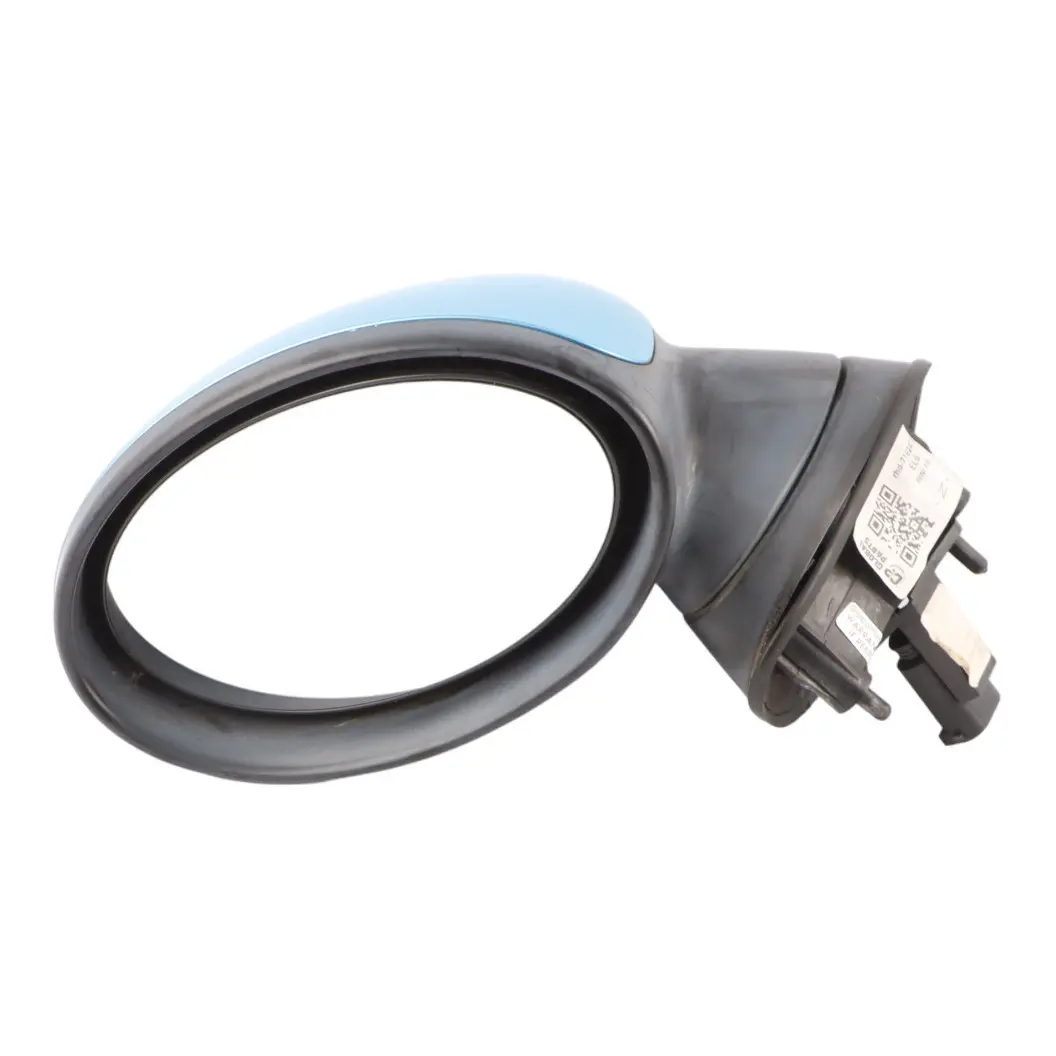 Mini Cooper R50 R53 Left Door Wing Mirror N/S Electric Blue Metallic 870 - SKU rhd-7192471-ELB - Part number 7192471
