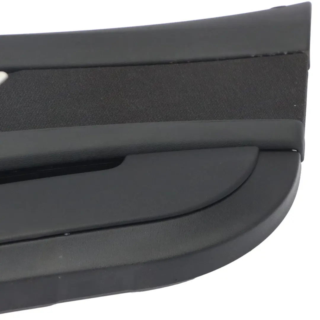 Door Card Panel Trim Cover Front Right O/S Fabric Panama Anthracite to BMW Z4 E89 with Part number 7216408 BMW Z4 E89 Door Card Panel Trim Cover Front Right O/S Fabric Panama Anthracite - SKU RHD-7216408 - Part number 7216408