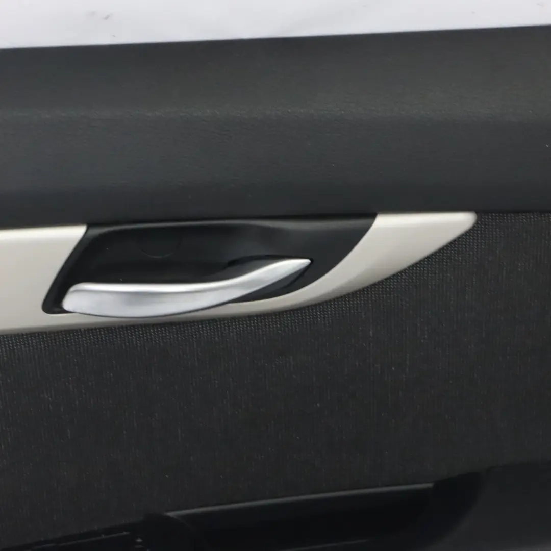 Door Card Panel Trim Cover Front Right O/S Fabric Panama Anthracite to BMW Z4 E89 with Part number 7216408 BMW Z4 E89 Door Card Panel Trim Cover Front Right O/S Fabric Panama Anthracite - SKU RHD-7216408 - Part number 7216408