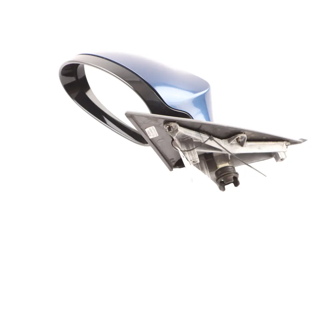 BMW E87 M Sport High Gloss Left Wing Mirror N/S Le Mans Blau Blue 381 - SKU rhd-7234223-LMB - Part number 7234223