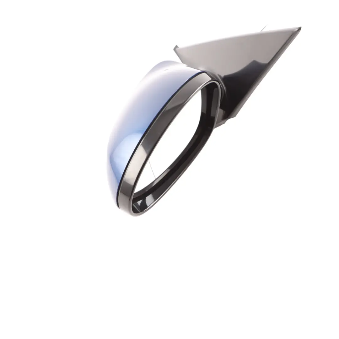 BMW E87 M Sport High Gloss Left Wing Mirror N/S Le Mans Blau Blue 381 - SKU rhd-7234223-LMB - Part number 7234223