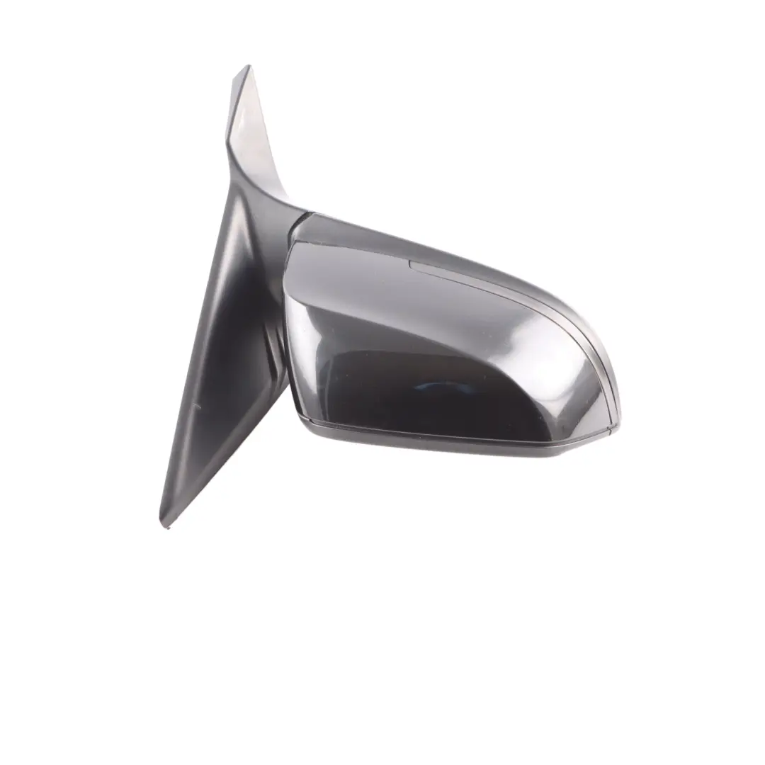 BMW F20 F20N LCI Heated Right Wing Mirror O/S Black Sapphire 475 - SKU rhd-7242704-BS - Part number 7242704