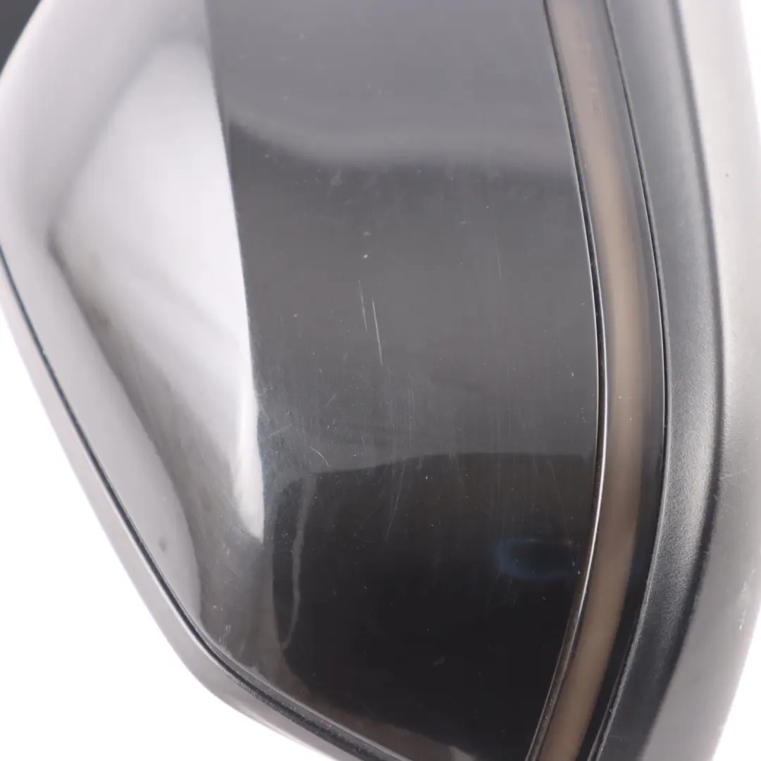 BMW F20 F20N LCI Heated Right Wing Mirror O/S Black Sapphire 475 - SKU rhd-7242704-BS - Part number 7242704