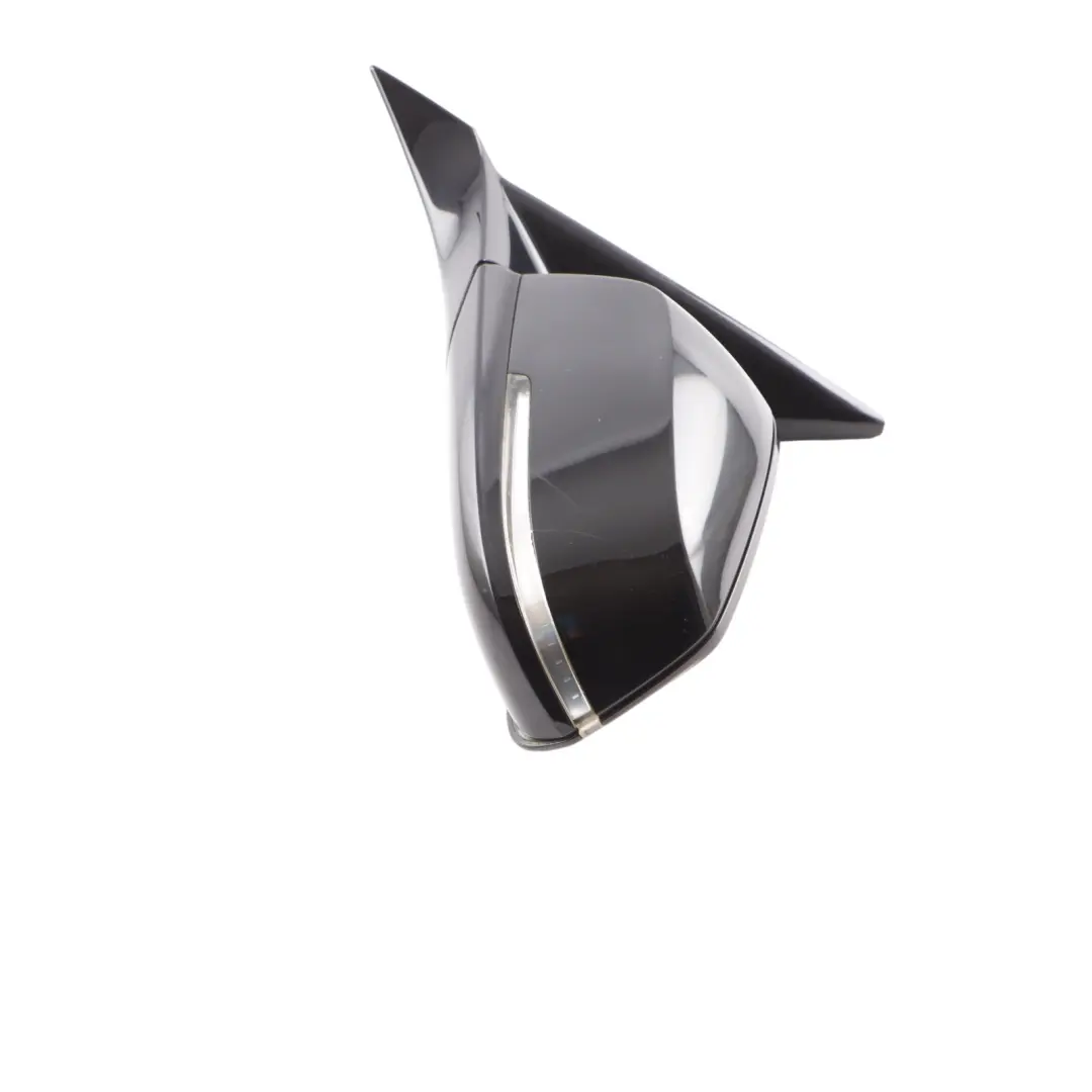 BMW F20 Wing Mirror Door Left Heated N/S High Gloss Black Sapphire Metallic 475 - SKU rhd-7242779-BS1 - Part number 7242779