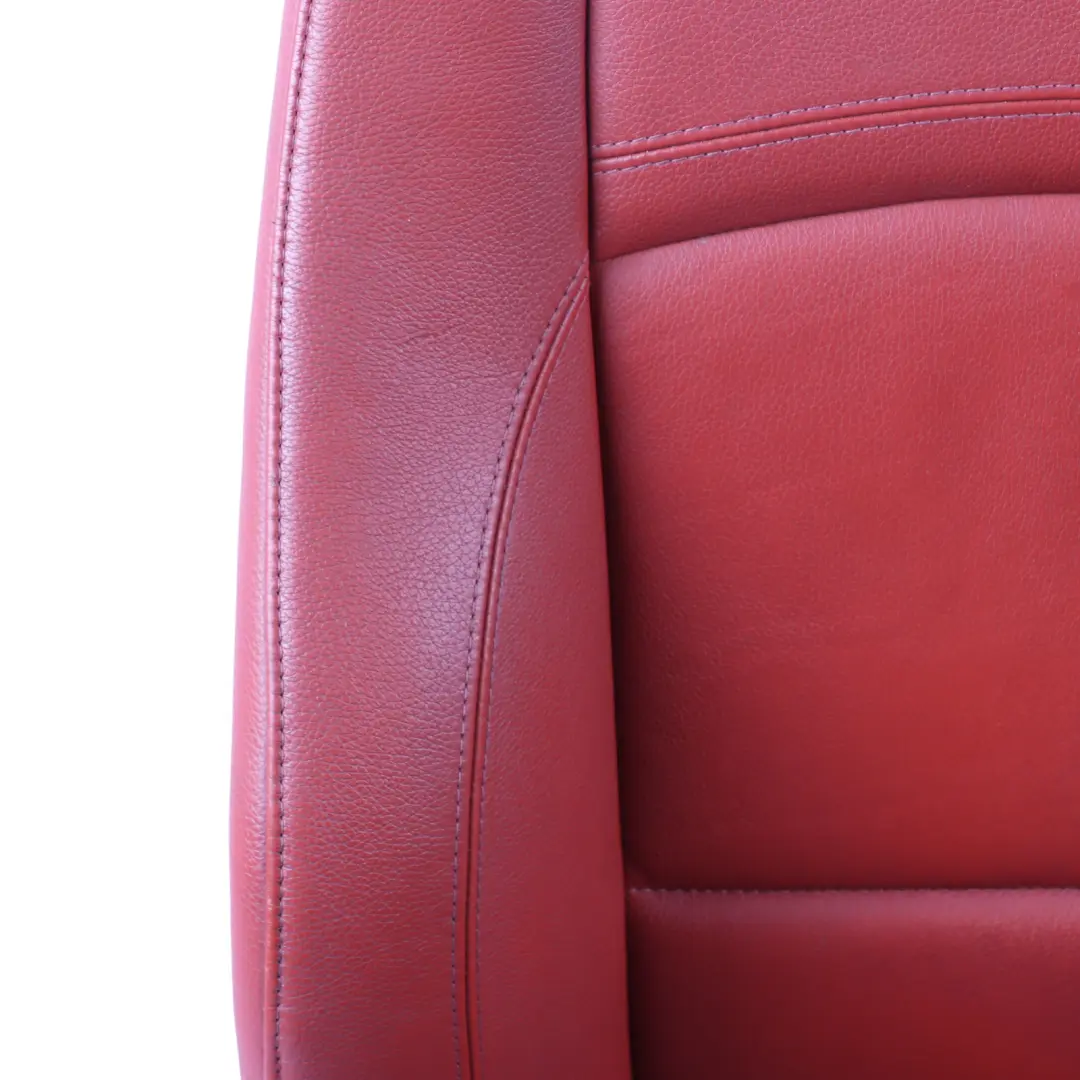 Front Seat BMW E92 LCI Coupe Sport Left N/S Red Leather Dakota Korall-Red to with Part number 7253099 Front Seat BMW E92 LCI Coupe Sport Left N/S Red Leather Dakota Korall-Red - SKU RHD-7253099-1 - Part number 7253099