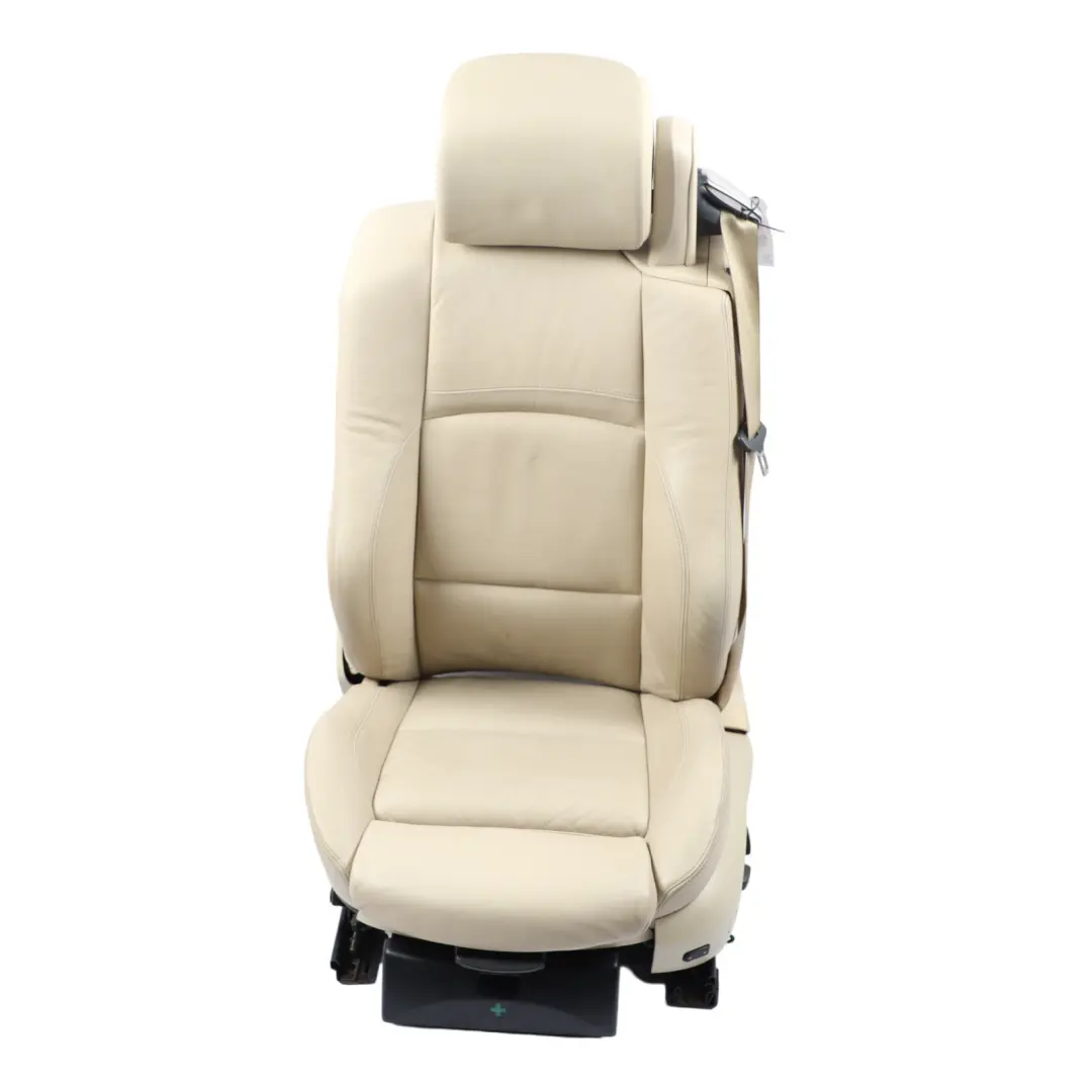  Front Seat BMW E93 Convertible Sport Cream Beige Leather Left N/S Memory Heated - SKU rhd-7253639-1 - Part number 7253639