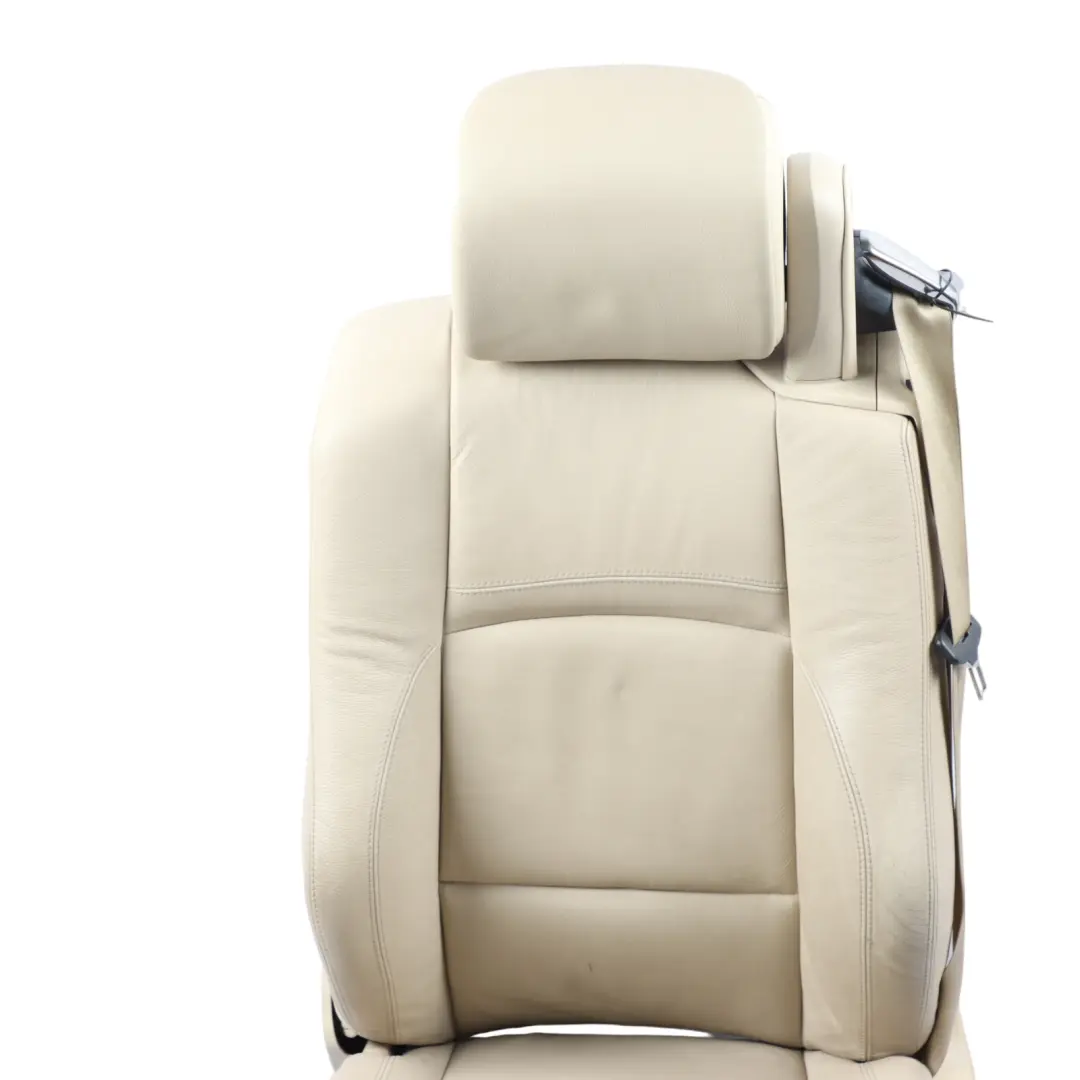  Front Seat BMW E93 Convertible Sport Cream Beige Leather Left N/S Memory Heated - SKU rhd-7253639-1 - Part number 7253639