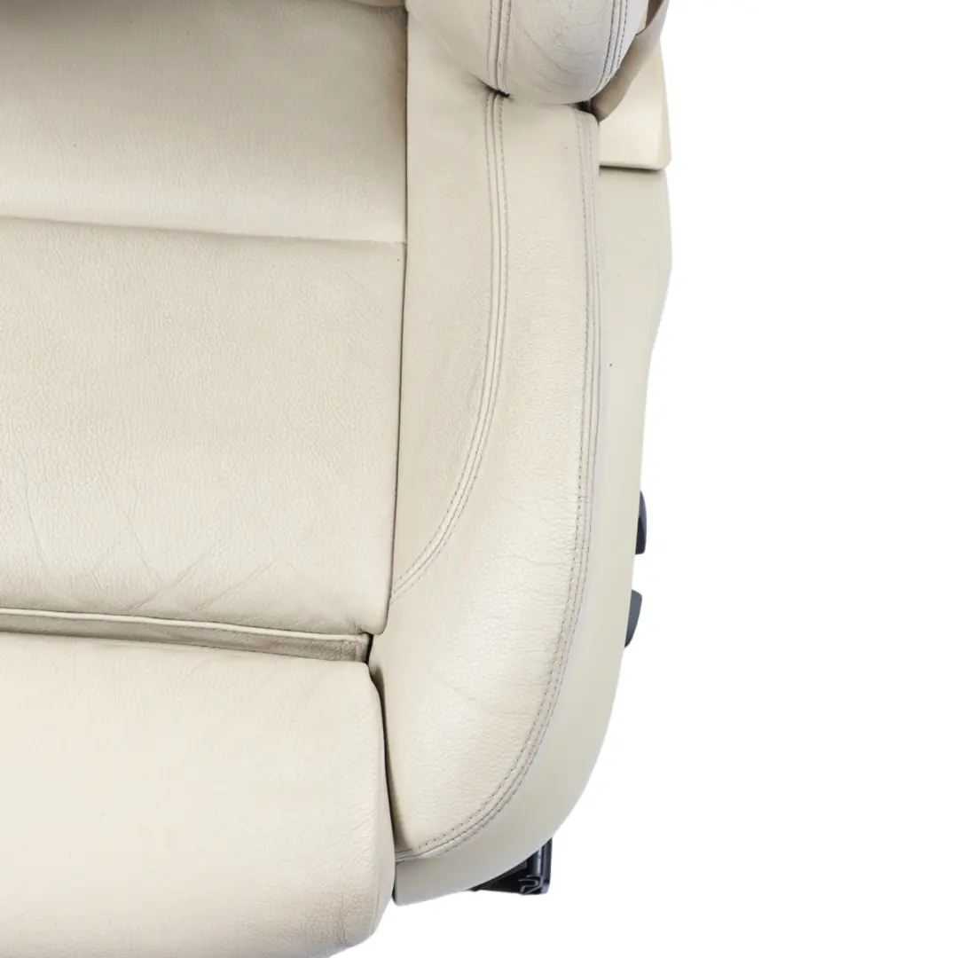 Front Seat BMW E93 Convertible Sport Cream Beige Leather Left N/S Memory Heated to with Part number 7253639 Front Seat BMW E93 Convertible Sport Cream Beige Leather Left N/S Memory Heated - SKU rhd-7253639-1 - Part number 7253639