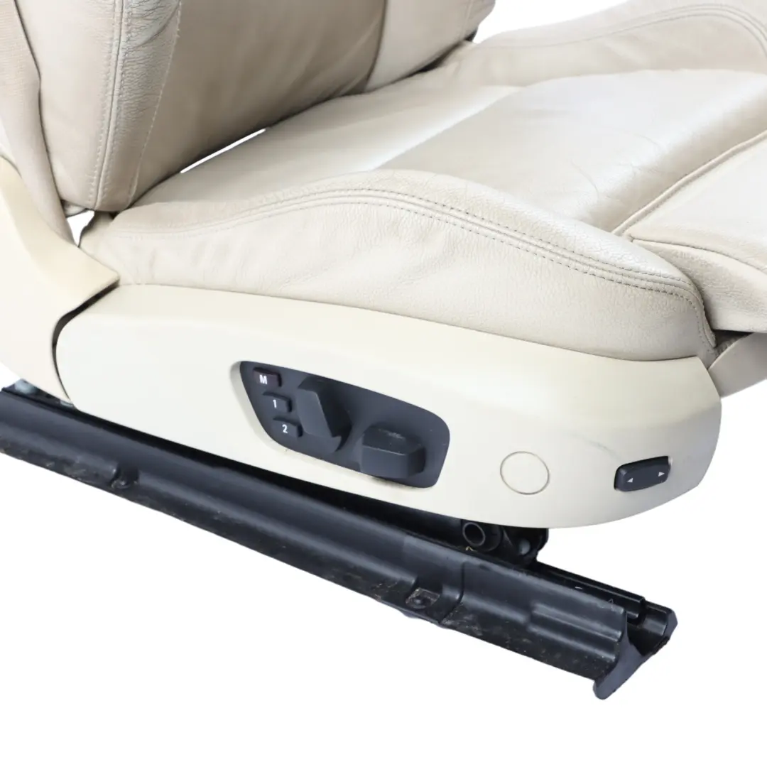 Front Seat Heated Creambeige Leather Right O/S Memory to BMW E93 LCI Convertible with Part number 7253760 BMW E93 LCI Convertible Front Seat Heated Creambeige Leather Right O/S Memory - SKU rhd-7253760-1 - Part number 7253760