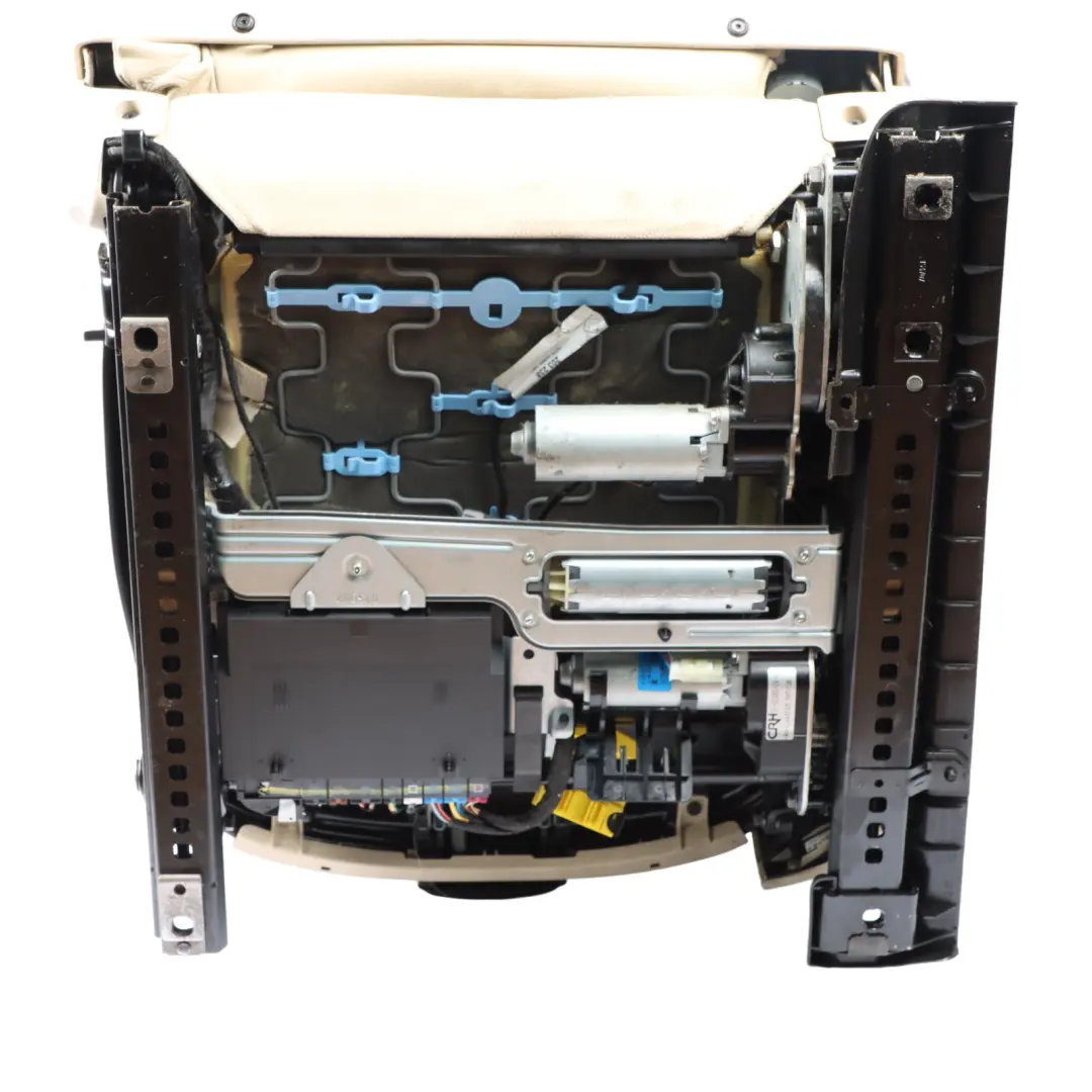 Front Seat Heated Creambeige Leather Right O/S Memory to BMW E93 LCI Convertible with Part number 7253760 BMW E93 LCI Convertible Front Seat Heated Creambeige Leather Right O/S Memory - SKU rhd-7253760-1 - Part number 7253760