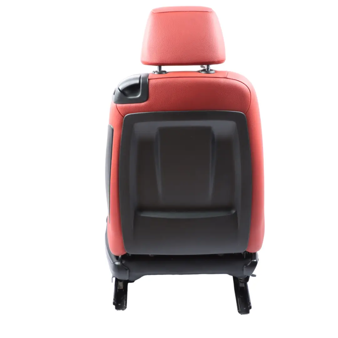 Front Seat BMW E82 Left N/S Heated Memory M Sport Red Leather Boston Korall Red to with Part number 7257465 Front Seat BMW E82 Left N/S Heated Memory M Sport Red Leather Boston Korall Red - SKU RHD-7257465-2 - Part number 7257465