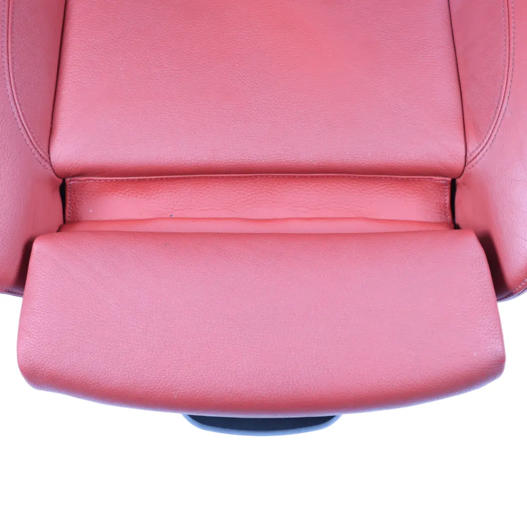 Front Seat BMW E82 Left N/S Heated Memory M Sport Red Leather Boston Korall Red to with Part number 7257465 Front Seat BMW E82 Left N/S Heated Memory M Sport Red Leather Boston Korall Red - SKU RHD-7257465-2 - Part number 7257465