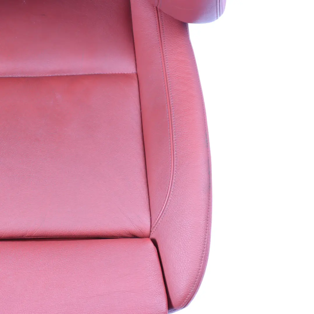Front Seat BMW E82 Right O/S Heated Memory M Sport Leather Boston Korall Red  - SKU RHD-7257466-2 - Part number 7257466