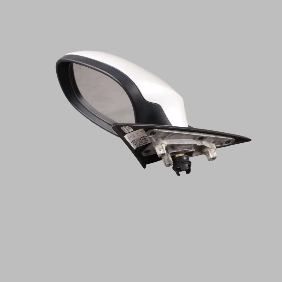 Wing Mirror BMW E92 E93 LCI Outside Heated Left N/S Door Mineral White A96 5 Pin to with Part number 7268197 Wing Mirror BMW E92 E93 LCI Outside Heated Left N/S Door Mineral White A96 5 Pin - SKU RHD-7268197-MW - Part number 7268197