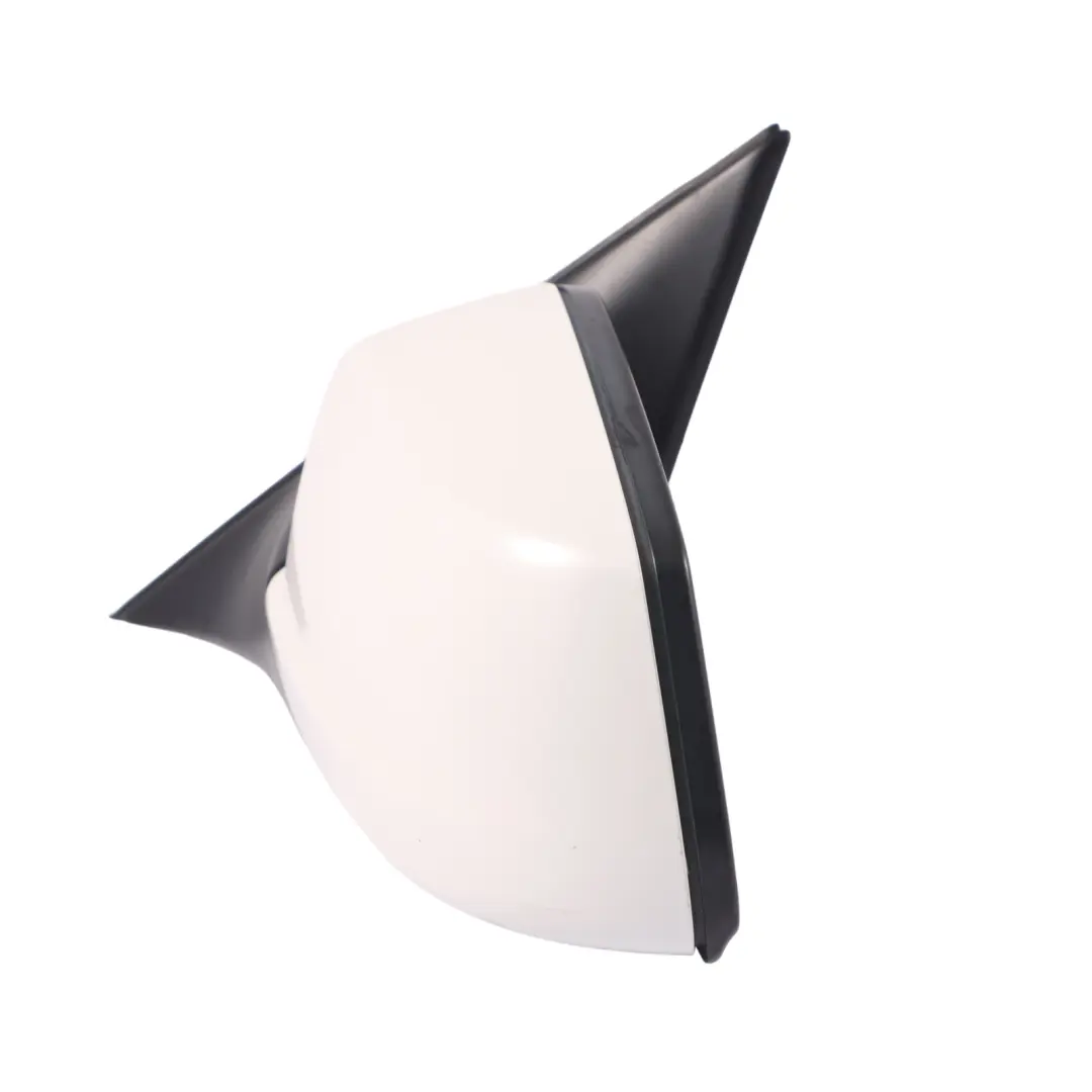 BMW F10 F11 Door Wing Mirror Heated Left N/S Alpin White 3 - 300 - SKU RHD-7268237-AW - Part number 7268237