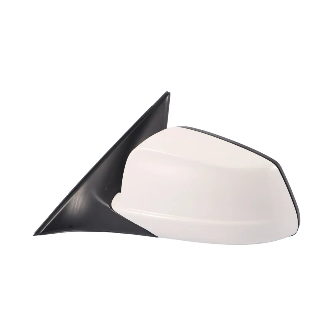 BMW F10 F11 Door Wing Mirror Heated Left N/S Alpin White 3 - 300 - SKU RHD-7268237-AW - Part number 7268237