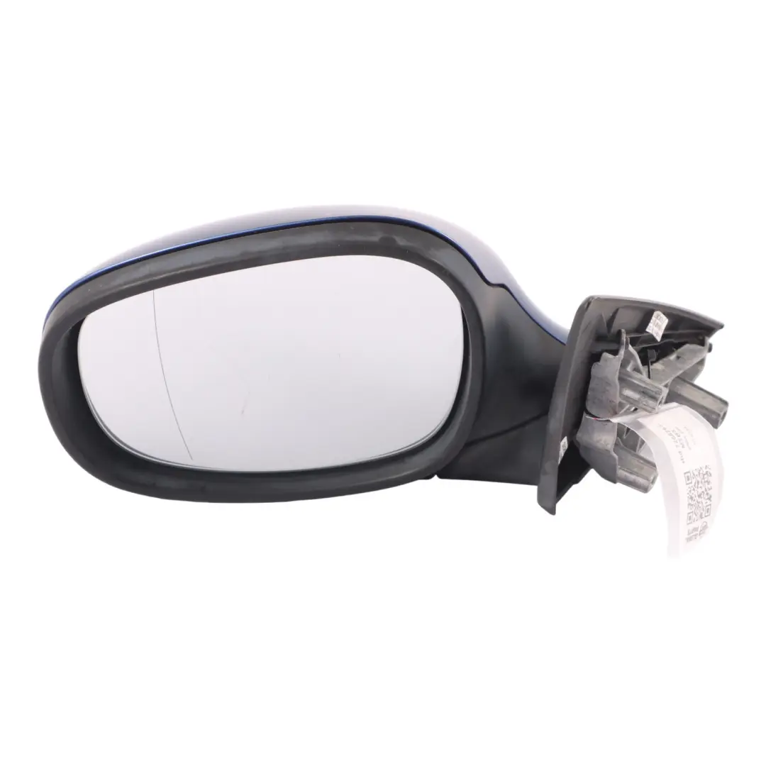 BMW E90 E91 LCI Heated Left Wing Mirror N/S Montegoblau Blue A51 - SKU rhd-7268263-MTB3 - Part number 7268263