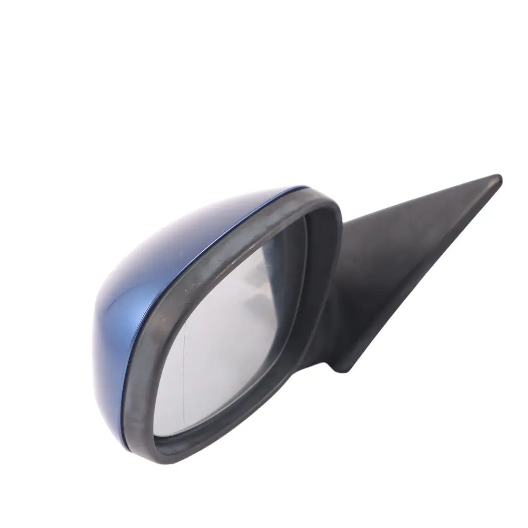 Heated Left Wing Mirror N/S Montegoblau Blue A51 to BMW E90 E91 LCI with Part number 7268263 BMW E90 E91 LCI Heated Left Wing Mirror N/S Montegoblau Blue A51 - SKU rhd-7268263-MTB3 - Part number 7268263