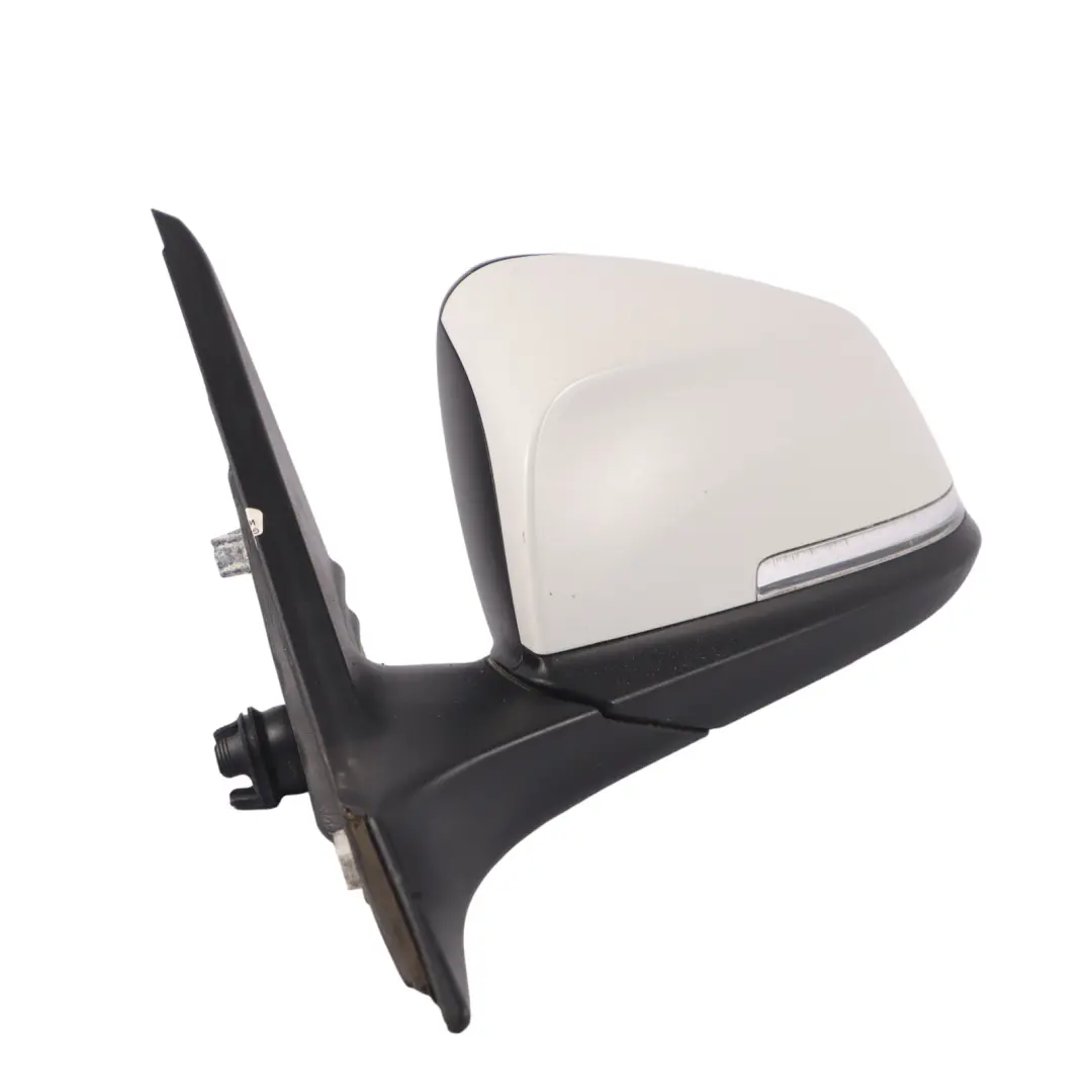 Left N/S Heated Wing Mirror Alpinweiss Alpine White 3 - 300 to BMW F21 F22 F23 with Part number 7268539 BMW F21 F22 F23 Left N/S Heated Wing Mirror Alpinweiss Alpine White 3 - 300 - SKU RHD-7268539-AW2 - Part number 7268539