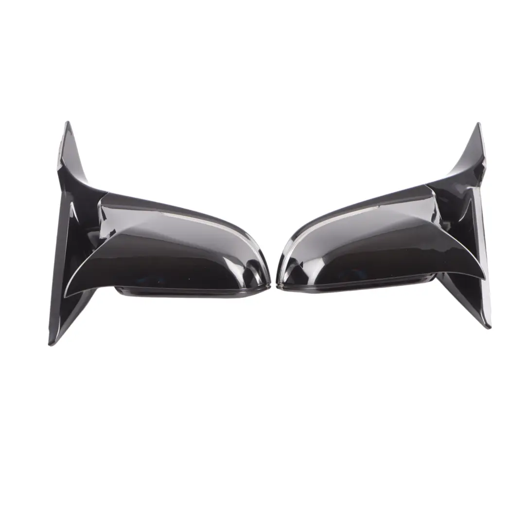  Wing Mirror BMW F21 F22 Left Right N/O/S Heated Auto Dip Set Black Sapphire 475 - SKU RHD-7268636-7268635-BS - Part number 7268636