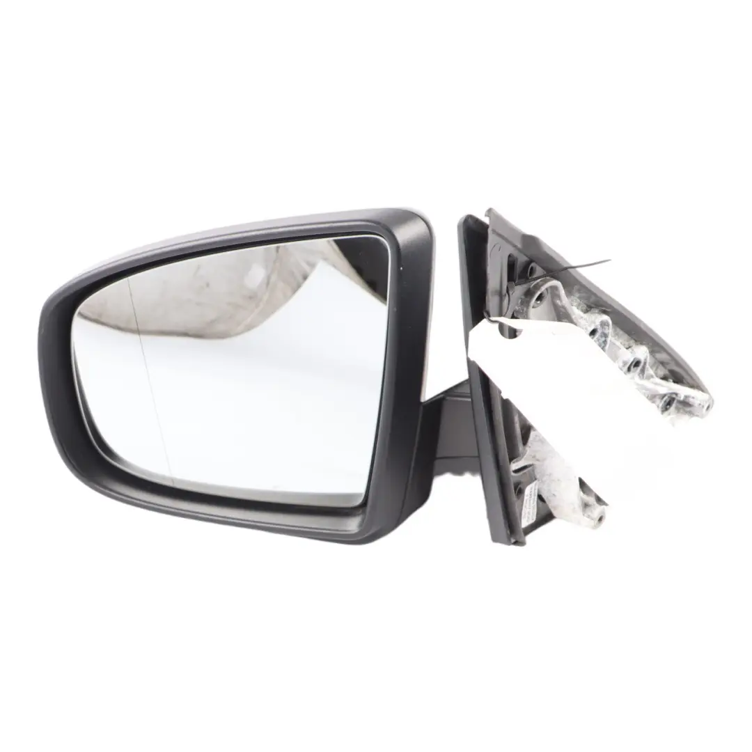 BMW X5 E70 Outside Left Wing Mirror Memory N/S Titansilber Silver 354 - SKU RHD-7282733-TS - Part number 7282733