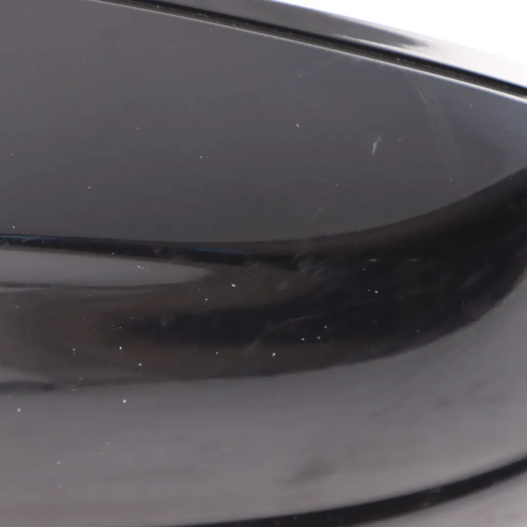 BMW 5 F10 F11 High Gloss Auto Dip Left Wing Mirror N/S Carbonschwarz Black 416 - SKU rhd-7283625-CAR - Part number 7283625
