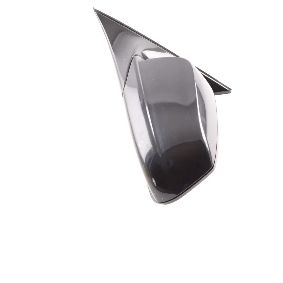 BMW 5 F10 F11 High Gloss Auto Dip Left Wing Mirror N/S Carbonschwarz Black 416 - SKU rhd-7283625-CAR - Part number 7283625