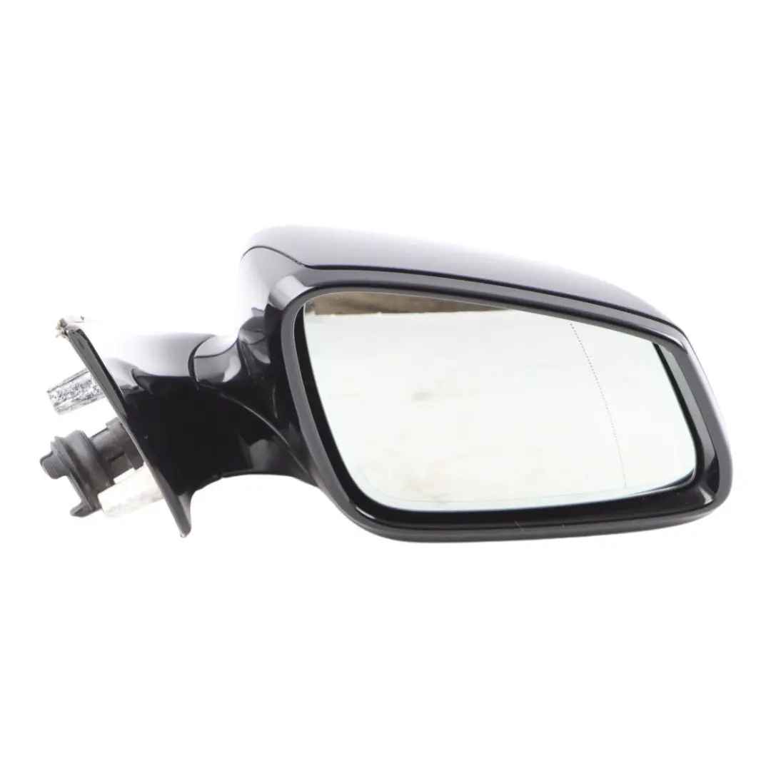 BMW F10 F11 High Gloss Auto Dip Right Wing Mirror O/S Carbonschwarz Black 416 - SKU rhd-7283626-CAR - Part number 7283626