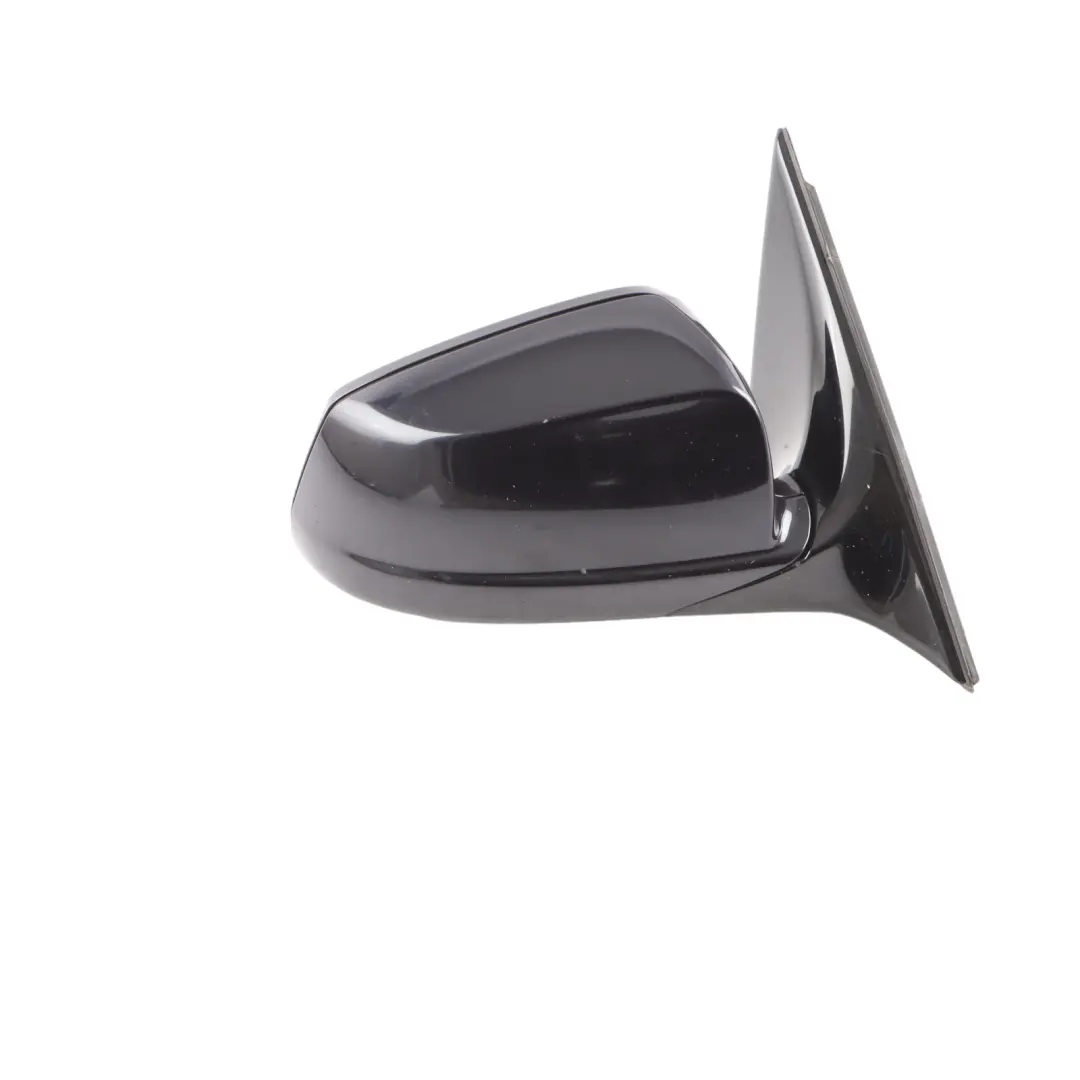 BMW F10 F11 High Gloss Auto Dip Right Wing Mirror O/S Carbonschwarz Black 416 - SKU rhd-7283626-CAR - Part number 7283626