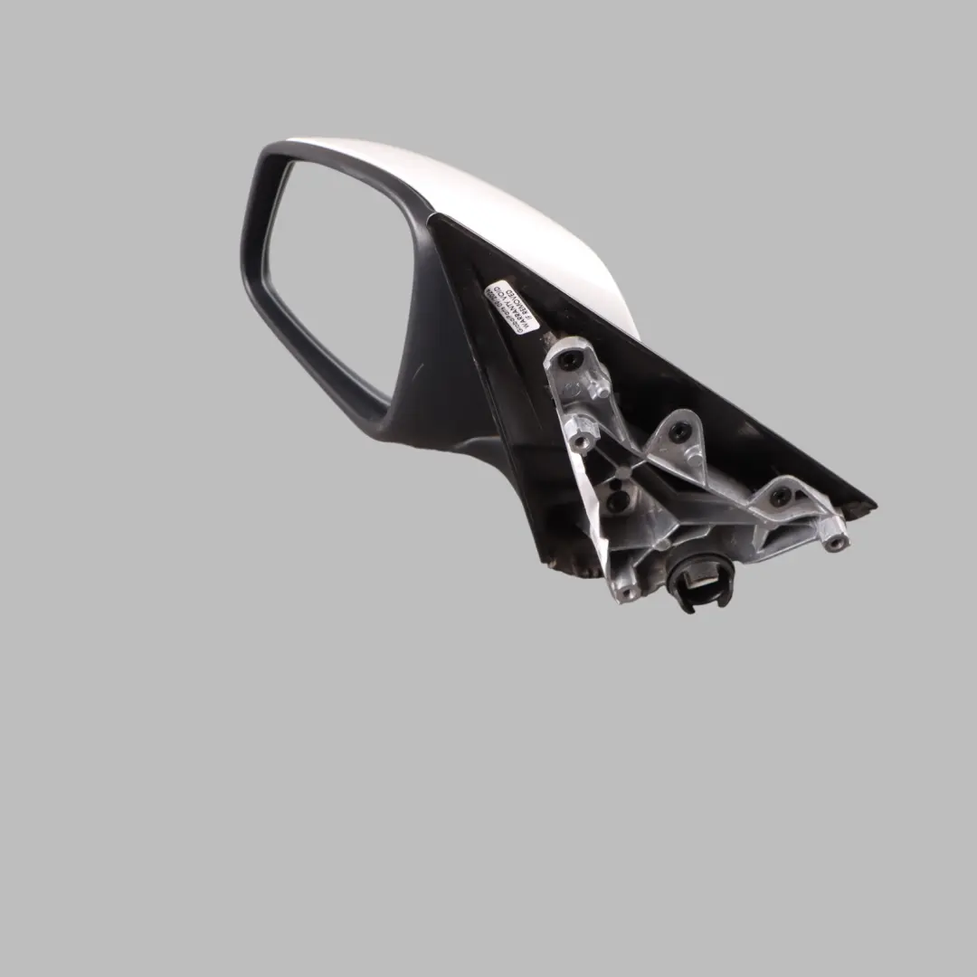 BMW X1 E84 Heated Left Wing Mirror N/S Door Alpine White Metallic 3 - 300 - SKU RHD-7307157-AW - Part number 7307157