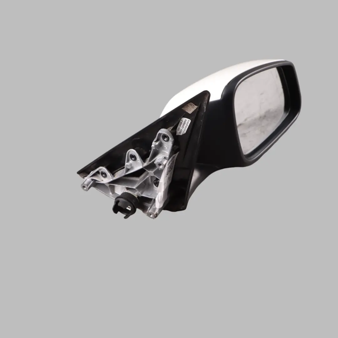 BMW X1 E84 Heated Right Wing Mirror O/S Door Alpinweiss Alpine White - 300 - SKU RHD-7307158-AW - Part number 7307158