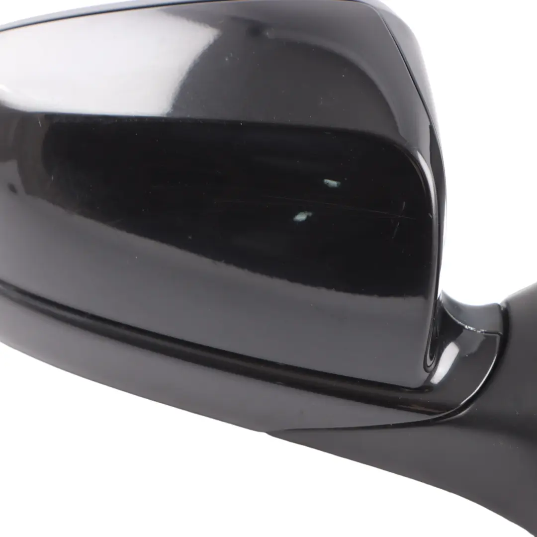  Wing Mirror Door BMW F10 F11 Heated Right O/S Black Sapphire Metallic 475 - SKU rhd-7322482-BS - Part number 7322482