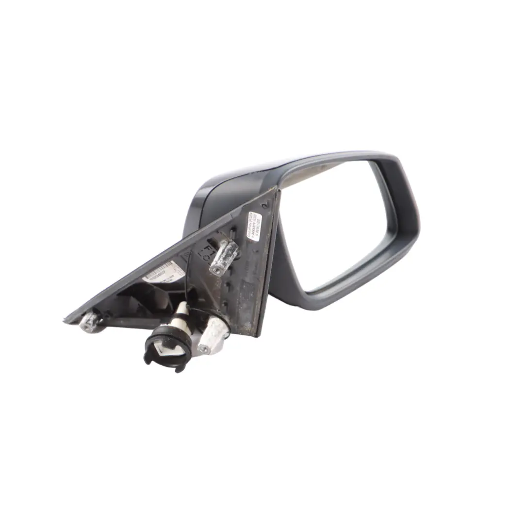  Wing Mirror Door BMW F10 F11 Heated Right O/S Black Sapphire Metallic 475 - SKU rhd-7322482-BS - Part number 7322482