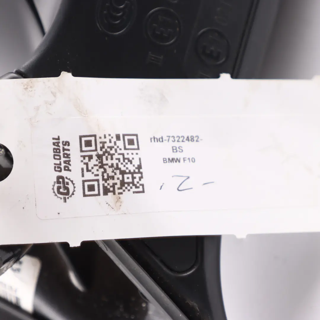 Wing Mirror Door BMW F10 F11 Heated Right O/S Black Sapphire Metallic 475 to with Part number 7322482 Wing Mirror Door BMW F10 F11 Heated Right O/S Black Sapphire Metallic 475 - SKU rhd-7322482-BS - Part number 7322482