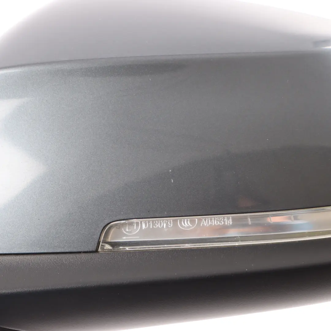 BMW 3 Series F30 F31 Heated Left Wing Mirror N/S Mineral Grau Metallic B39 - SKU rhd-7345655-MG - Part number 7345655